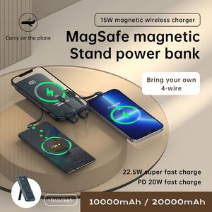 Banco de Energía Magnético Integrado con Gran Capacidad de 20000 mAh, Banco de Energía Inalámbrico, Personalización Promocional - Product Image 6