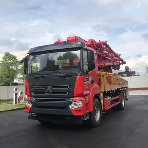 Camion pompe à béton diesel SANY C10 d'occasion à bas prix avec portée verticale de 130 m, équipement de construction - Product Image 6