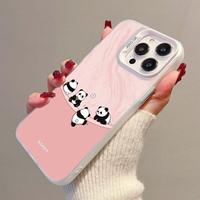 Nouvelles Coques de Téléphone Antichoc Mignonnes à Motifs Animaux pour iPhone 17 Air 16 15 Plus Pro Max 14 13 12 11 X – Protection Arrière Anti-chute