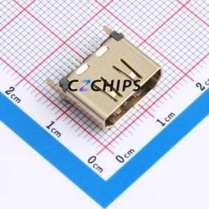 HDMI-201D HDMI Connector Through hole Component (THT) Connector - Product Image 1