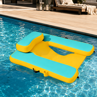 Fauteuil gonflable Flamingo en PVC robuste, personnalisable, vente en gros directe usine, capacité 400 lbs. Piscine portable