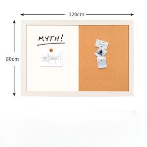 非常适合待办事项列表信息木框磁性白板软木板组合 - Product Image 6
