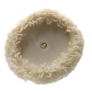 Factory Outlet High Quality 3/5/7in Wool Cutting Wheel Buffing Pads Single Side for <b>Car</b> Body <b>Polishing</b> OEM Support - Product Image 1