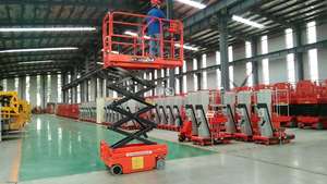 हाइड्रोलिक मिनी कैंची लिफ्ट स्व-चालित इलेक्ट्रिक वर्क प्लेटफॉर्म पहियों के साथ स्व-चालित इलेक्ट्रिक वर्क प्लेटफॉर्म - Product Image 5