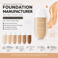 Fond de Teint Cushion Coréen Naturel Éclaircissant et Matifiant, Résistant à l'Eau, Longue Durée, Faible MOQ, OEM ODM, Marque Privée
