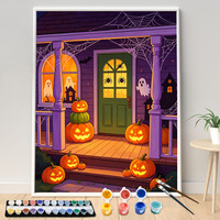 Cadeaux personnalisés, kits d'art à peindre par numéros, peinture à l'huile non personnalisée pour adultes, enfants, débutants, décoration de la maison