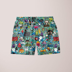 Shorts en coton Blood Sweat - Product Image 2