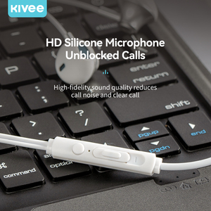 Tai Nghe Hifi Stereo Bán Buôn KIVEE, Tai Nghe Nhét Tai Có Dây 3.5Mm, Tương Thích Với iPhone/Samsung/Android/MP3/MP4 - Product Image 4