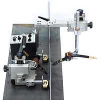 Nouvelle chariot-robot de soudage à quatre roues motrices, construction en acier au carbone, outils et équipements de soudage personnalisables OEM