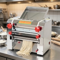 Nouvelle machine à nouilles électrique automatique commerciale 2-en-1, fonction de pressage de la pâte, construction en acier inoxydable