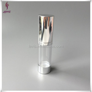 Envase Cosmético Plateado de 100 ml con Pulverizador, Botella Airless con Materiales SAN/ALU, Impresión Serigrafiada OEM - Product Image 6
