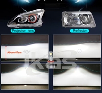 Ampoules de phare Canbus IKAS Factory H7 LED H1 H8 H11 9005 9006 9012 4575 puces LED 75W 150W ampoules de phare auto haute puissance