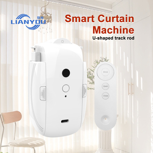Tuya akıllı otomatik zamanlayıcı kontrolü perde roma çubuk/T/U parça Robot WIFI akıllı perde açacağı - Product Image 1