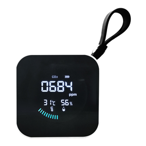 Analizador de gas electrónico portátil tres en uno, probador de calidad del aire Co2, medidor de temperatura y humedad, material ABS - Product Image 3