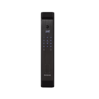 Serrure de porte électronique intelligente automatique avec carte mémoire pour portes en bois/aluminium, déverrouillage par empreinte digitale et clé