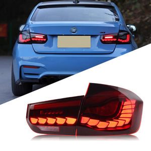 Nouveau feu arrière LED de style <span class=keywords><strong>GTS</strong></span> 2013-2018 avec lentille fumée et rouge clair pour F30 F35 F80 12V Rétrofit/Mise à niveau - Product Image 1