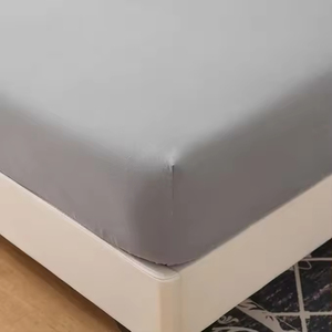 하이 퀄리티 300tc 접지 장착 시트 95% 면 + 5% 실버 소프트 접지 침대 장착 시트 - Product Image 3