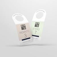 Étiquettes suspendues personnalisées pour col de bouteille, étiquettes en papier avec logo personnalisé pour bouteilles de vin, spiritueux, boissons, emballages haut de gamme