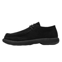 Chaussures décontractées en daim vintage pour hommes, semelle épaisse absorbant les chocs, style confortable pour la marche, livraison directe d'usine
