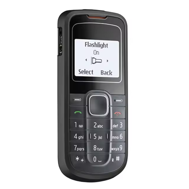 This Is a Basic 2G Feature Phone with a 1.77-inch Screen, Suitable for Elderly Users for Nokia 1202