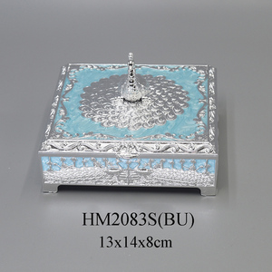 Scatola Regalo Unica per Gioielli, Contenitore per Frutta Secca e Noci, Elegante Portagioie con <span class=keywords><strong>Smalto</strong></span> - Product Image 2