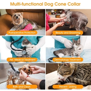 Collar Isabelino para Mascotas, Protector Suave Anti-Mordidas, Collar Isabelino de Recuperación para Perros, Cono para Mascotas - Product Image 4