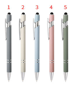 Bolígrafo de Metal Personalizado con Punta Táctil, Grabado Personalizado, Regalo Empresarial, Bolígrafo Ejecutivo Promocional con Logotipo Personalizado de Alta Calidad - Product Image 2