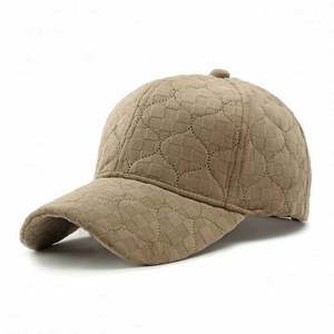 Casquette de baseball matelassée en velours côtelé pour homme et femme, nouvelle collection automne-hiver, chaude, pour activités de plein air - Product Image 1