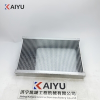 Noyau de réfrigérateur 141502000314B002, Noyau d'évaporateur de climatisation pour chargeuse sur pneus Sany SYL956H5, Pièce de rechange