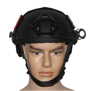 Cascos tácticos de protección rápida de polietileno (PE) y aramida KEVLAR con suspensión Wendy para uso táctico. - Product Image 5