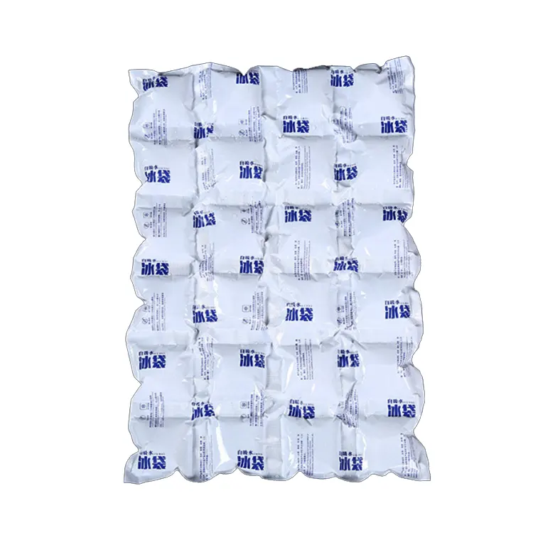 Factory Food Grade Dry Ice Packs Water Injection Cooling Gel Ice Pack