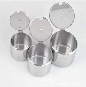 Réservoir de conditionnement en métal pour glutamate monosodique, avec couvercle et godet à sucre, pour la vente en gros ou la production sur mesure - Product Image 3