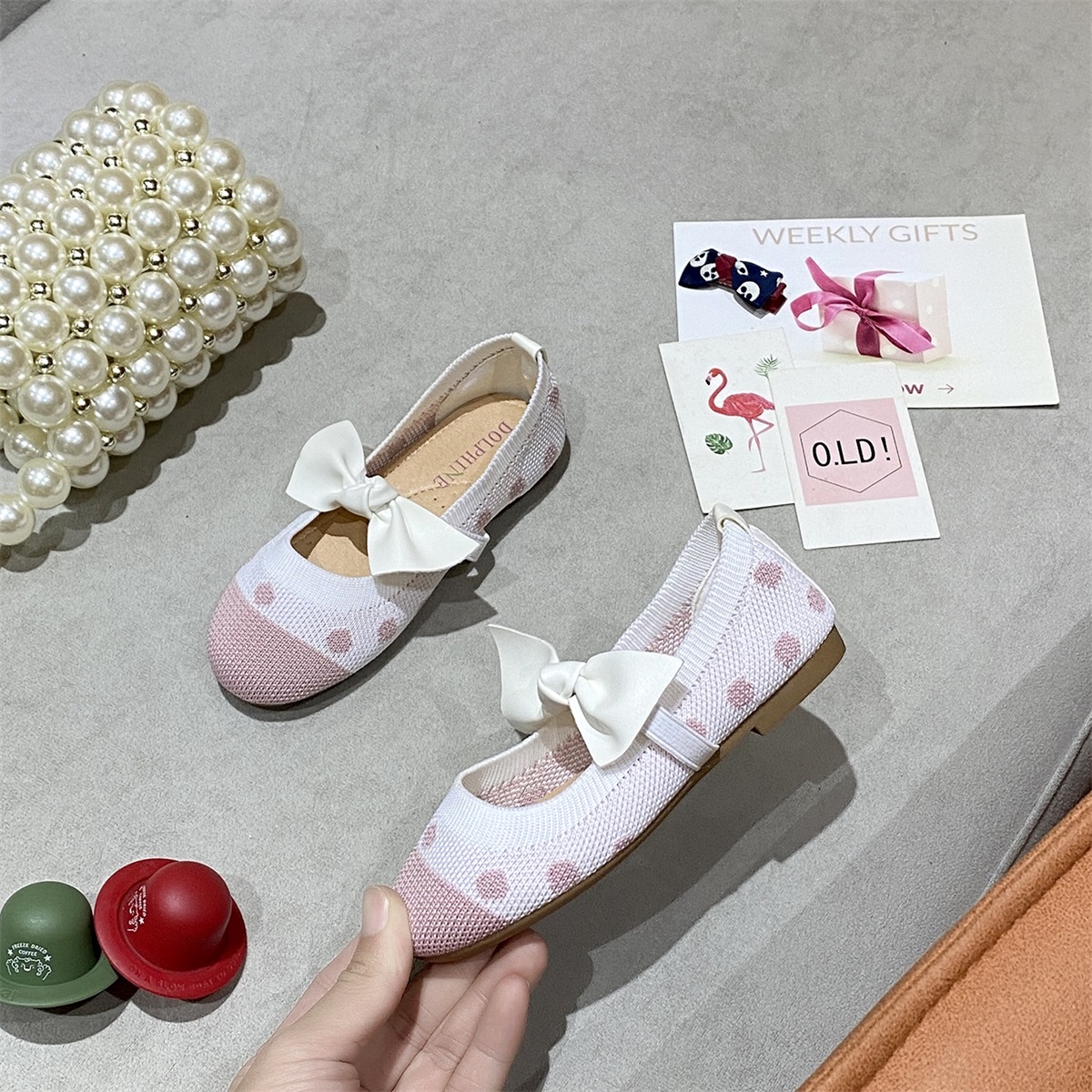 Промоакция 2021, Новое поступление, детская официальная обувь на мягкой подошве для девочек