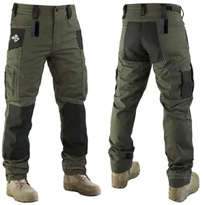 Pantaloni Cargo tattici impermeabili alla moda pantaloni Outdoor Ripstop traspiranti pantaloni da lavoro da caccia da trekking leggeri da uomo Plus Size