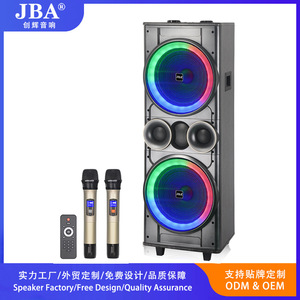 JRA Portable <b>Speaker</b> 3060W Dual <b>Microphone</b> Bluetooth Karaoke Outdoor Party Use - Product Image 5
