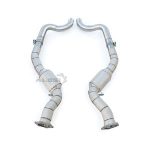 Downpipe di Scarico con Catalizzatore Modificato per Porsche Panamera <span class=keywords><strong>Turbo</strong></span>/<span class=keywords><strong>Turbo</strong></span> S 4.8T 970 2009-2016, Spedito dalla Fabbrica - Product Image 6