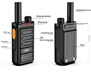 Bolto BLT-T3 talkie-walkie petite machine <span class=keywords><strong>petit</strong></span> réservoir extérieur version <span class=keywords><strong>radio</strong></span> haute puissance roi rapide FM km station mobile - Product Image 2