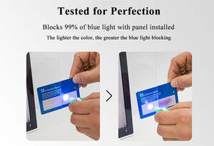 Film de protection d'écran personnalisé 2.5D anti-rayures, anti-reflets, anti-lumière bleue, PET double face mat, certifié TUV pour MacBook - Product Image 4