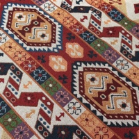 Tissu tissé Jacquard pour tapisserie de luxe de Style moyen-orient canapé tapisserie d'ameublement fil teint rideau couverture sacs housse de canapé