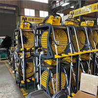 Bucket Rotary Screen MONDE untuk Mini Excavator, Bucket Penyaring Tanah dan Batu untuk Excavator Volvo