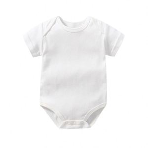 Combinaison triangulaire à manches courtes multicolores pour bébé - Combinaison mignonne pour nouveau-nés garçons et filles - Product Image 4