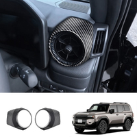 Pour Toyota Land Cruiser Prado LC250 J250 RHD 2024-2026, garniture de sortie d'aération du tableau de bord gauche et droite, accessoires décoratifs pour la climatisation