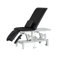 Table de traitement de spa médical électrique de physiothérapie bon marché Table de tatouage de cils de traitement corporel de massage électrique à 2 moteurs