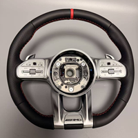 Volant en cuir en gros avec boutons pour Mercedes-Benz CLS GLC GLE GLS GLA CLA W204 W205 W177 W206 G63 E63 AMG
