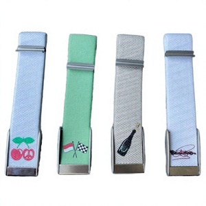 Bracelets de montre sportifs ajustables en nylon tissé imprimé sur mesure de 24 mm pour le tracker d'activité Whoop 5.0 - Product Image 4