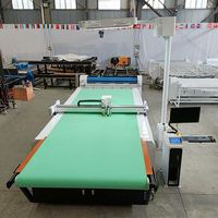 Table de découpe automatique industrielle pour vêtements, découpeuse rotative CNC pour cuir et tissu, machine de découpe automatique Gerber