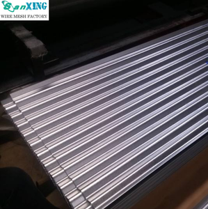 Tôle de toiture en acier ondulé galvanisé à chaud 180 g/m², panneau de toiture métallique revêtu de zinc pour la construction, 0,7 mm - Product Image 5