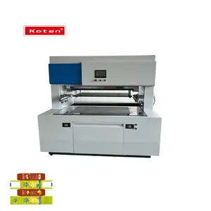HWFP-1080 Máquina de decapagem de etiquetas e etiquetas para remoção de resíduos de papel e papel, máquina de corte e vinco