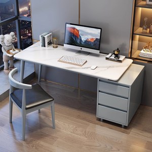 Nuevo Escritorio de muebles de oficina en casa de madera moderna de estilo chino con cajón y juego de sillas - Product Image 1