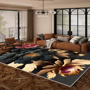 Tapis et carpettes de luxe imprimé<span class=keywords><strong>s</strong></span> floraux pour couloir et salon 0034 - Product Image 3